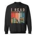 I Read Banned Books Reader Bookworm Sweatshirt