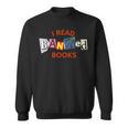 I Read Banned Books Scrap Letters Literature Activist Sweatshirt I Read Banned Books Scrap Letters Literature Activist Sweatshirt
