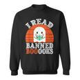 I Read Banned Booooks Banned Books Reader Sweatshirt