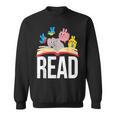 Read Book Cute School Teacher Librarian Elephant Pigeon Sweatshirt Read Book Cute School Teacher Librarian Elephant Pigeon Sweatshirt