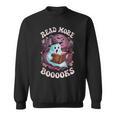 Read More Books Boo Ghost Halloween Reading Books Teacher Sweatshirt Read More Books Boo Ghost Halloween Reading Books Teacher Sweatshirt