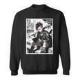 Read Books Fight Fascists Punk Girl Sweatshirt