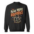 Read More Books Halloween Cute Ghost Boo Librarian Teacher For Men Women Kids Sweatshirt