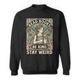 Read Books Be Kind Stay Weird Tarot Fairy Coffee Reading FAE Sweatshirt Read Books Be Kind Stay Weird Tarot Fairy Coffee Reading FAE Sweatshirt