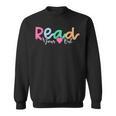 Read Your Heart Out Reading Librarian Book Across America Sweatshirt
