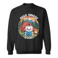 Read Smore Books Cute Marshmallow Camp Reading Library Kids Sweatshirt
