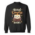 Read S'More Books Reading Campfire Camping Sweatshirt