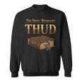 Reader Mole Finished Book Humor Literary Apparel Sweatshirt