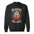 Readers Are A Hoot Owl Book Lovers Sweatshirt