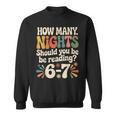 Reading 6 7 Six Seven Meme English Teacher Book Lover Sweatshirt Reading 6 7 Six Seven Meme English Teacher Book Lover Sweatshirt