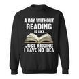 Reading Art For Men Women Reading Book Lover Bookworm Small Sweatshirt Reading Art For Men Women Reading Book Lover Bookworm Small Sweatshirt