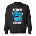 Reading Is Awesome Book Nerd Librarian Sweatshirt