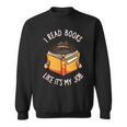 Reading Book Lover Librarian Bibliophile Teacher Sweatshirt