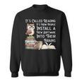 Reading Books Stimulates The Imagination Software For Brains Sweatshirt Reading Books Stimulates The Imagination Software For Brains Sweatshirt