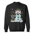 Reading Make You Bright Reader Book Lover Bookworm Christmas Sweatshirt