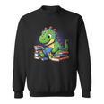 Reading Dinosaur Book Lover Cute Dino Reading Sweatshirt Reading Dinosaur Book Lover Cute Dino Reading Sweatshirt