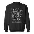 Reading Is My Favorite Sport For Reading Book Lovers Sweatshirt