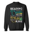 Reading Gives Us Someplace To Go Book Lover Teacher Bookworm Men Women Kids Sweatshirt