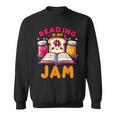 Reading Is My Jam Book Lover Kids Teacher Sweatshirt