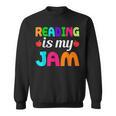 Reading Is My Jam Bookworm Books Teacher Bibliophile Men Women Kids Sweatshirt Reading Is My Jam Bookworm Books Teacher Bibliophile Men Women Kids Sweatshirt