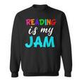 Reading Is My Jame Bookworm Books Teacher Bibliophile For Men Women Kids Sweatshirt
