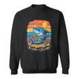 Reading Is Jawsome Shark Book Lover Ocean Tales Sweatshirt