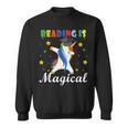 Reading Is Magical Book Lover Unicorn Student Teacher For Men Women Kids Sweatshirt