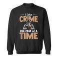Reading Psychological Thriller Book Nerd Apparel Crime Books Sweatshirt Reading Psychological Thriller Book Nerd Apparel Crime Books Sweatshirt