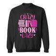Reading Reader Crazy Book Lady English Teacher Sweatshirt Reading Reader Crazy Book Lady English Teacher Sweatshirt