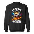 Reading Is Out Of This World Astronaut Book Lover Teacher Sweatshirt Reading Is Out Of This World Astronaut Book Lover Teacher Sweatshirt