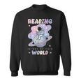 Reading Is Out Of This World Astronaut Space Book Lover Sweatshirt
