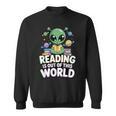 Reading Is Out Of This World Space Book Lover Bookworm Sweatshirt