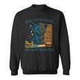 Reality Optional Reading Required Gamer Panther Book Sweatshirt