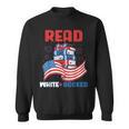 Red And Booked 4th Of July Patriotic Book Lover Art Sweatshirt Red And Booked 4th Of July Patriotic Book Lover Art Sweatshirt