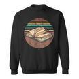 Retro Book Bookworm Book Lover Reader Reading Sweatshirt