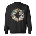 Retro So Many Books Little Time Book Clock Reading Sweatshirt Retro So Many Books Little Time Book Clock Reading Sweatshirt