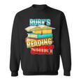Ruby's Reading Shirt Personalized Book Reading Sweatshirt Ruby's Reading Shirt Personalized Book Reading Sweatshirt