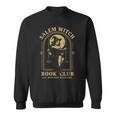 Salem Witch Book Club Bookish Halloween Full Moon Reader Sweatshirt Salem Witch Book Club Bookish Halloween Full Moon Reader Sweatshirt