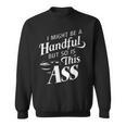 Sassy Bookish Brat Spicy Book Lover Kinky Romance Reader Boo Sweatshirt