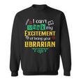 School Librarian Assistant Mask Book Reading Library Sweatshirt School Librarian Assistant Mask Book Reading Library Sweatshirt