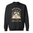 School’s Out Forever 2026 Retirement Teacher Floral Book Sweatshirt