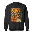 Sci Fi Pin Up Girl Science Fiction Vintage Horror Comic Book Sweatshirt