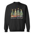 Seasons Readings All Booked For Christmas Book Reading Lover Sweatshirt