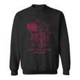 Skeleton Reading Book Just One More Chapter Sweatshirt
