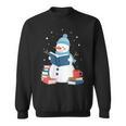 Snowman Reading Book Lover Librarian Reading Sweatshirt Snowman Reading Book Lover Librarian Reading Sweatshirt