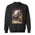 Star Wars The Book Of Boba Fett Combat Pose Portrait Sweatshirt