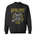 Star Wars The Book Of Boba Fett Vintage Helmet Logo Sweatshirt Star Wars The Book Of Boba Fett Vintage Helmet Logo Sweatshirt