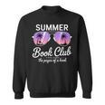 Summer Retro Book Club Beach Vacation Sweatshirt