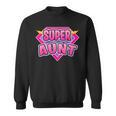 Super Aunt Superhero Grandmother Comic Book Matching Sweatshirt Super Aunt Superhero Grandmother Comic Book Matching Sweatshirt