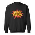 Super Grandfather Comic Book Hero Tshirt Super Papaw Sweatshirt